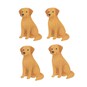 Dog Card Toppers 4 Pack  image number 1