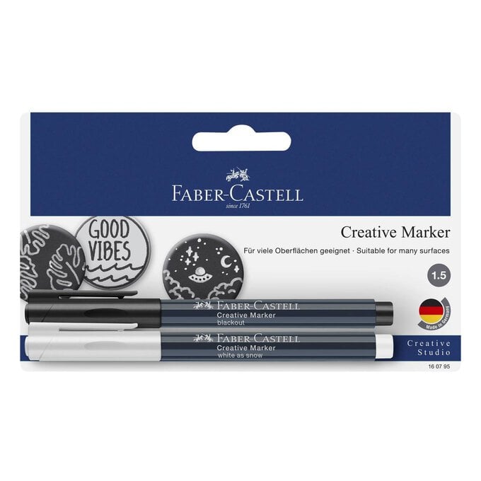 Faber-Castell Creative Markers 2 Pack image number 1