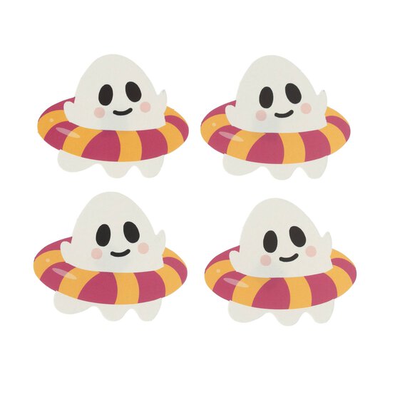 Ghost in a Ring Card Toppers 4 Pack image number 1