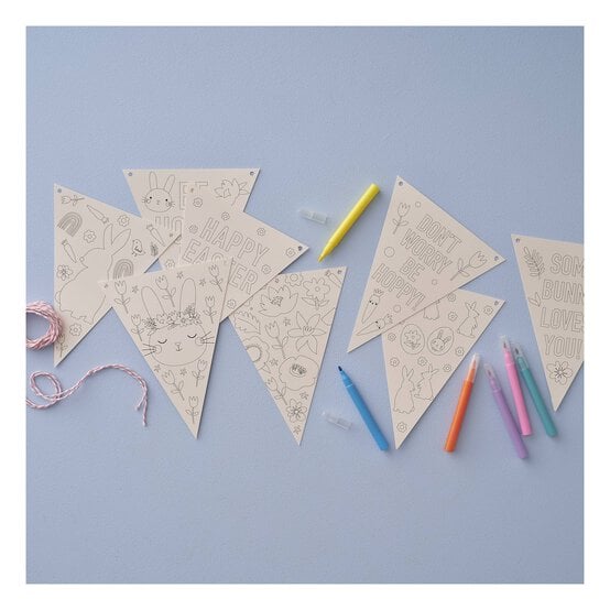Colour Your Own Easter Garland Kit image number 2