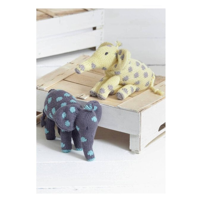 FREE PATTERN Knit Noahs Ark Elephants image number 1