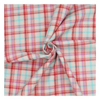 Robert Kaufman Peach Heavy Flannel Cotton Fabric by the Metre
