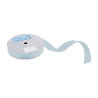 Trimits Nile Blue Double-Faced Satin Ribbon by the Metre 15mm