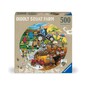 Ravensburger Diddly Squat Farm Circular Jigsaw Puzzle 500 Pieces image number 1