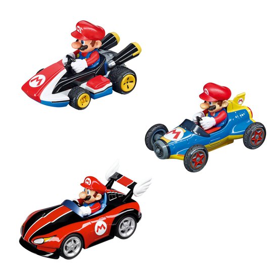 Carrera Pull Speed Mario Kart Mario 3 Pack image number 2