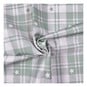 Toybox Treasures Sage Check Cotton Fabric by the Metre image number 1