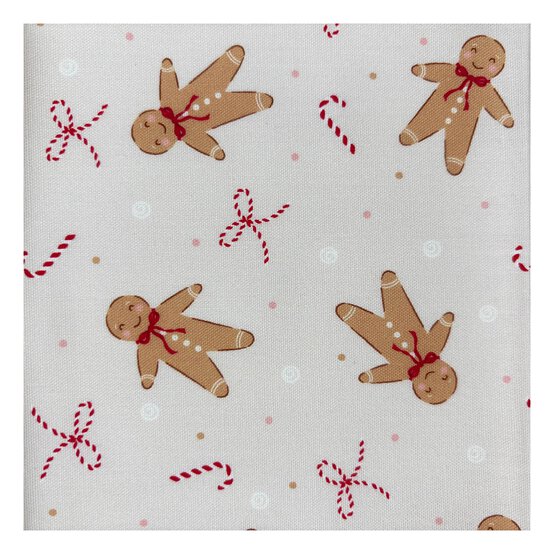 Gingerbread Cotton Fabric by the Metre image number 2