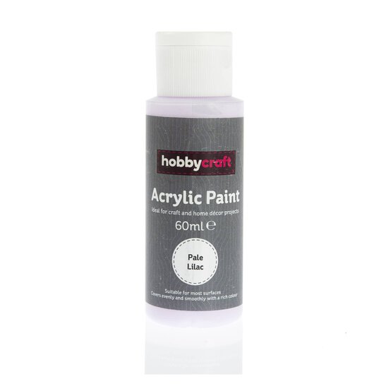 Pale Lilac Acrylic Craft Paint 60ml