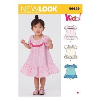New Look Toddler Dress Sewing Pattern N6629