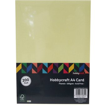 Pastel Card A4 200 Pack image number 3