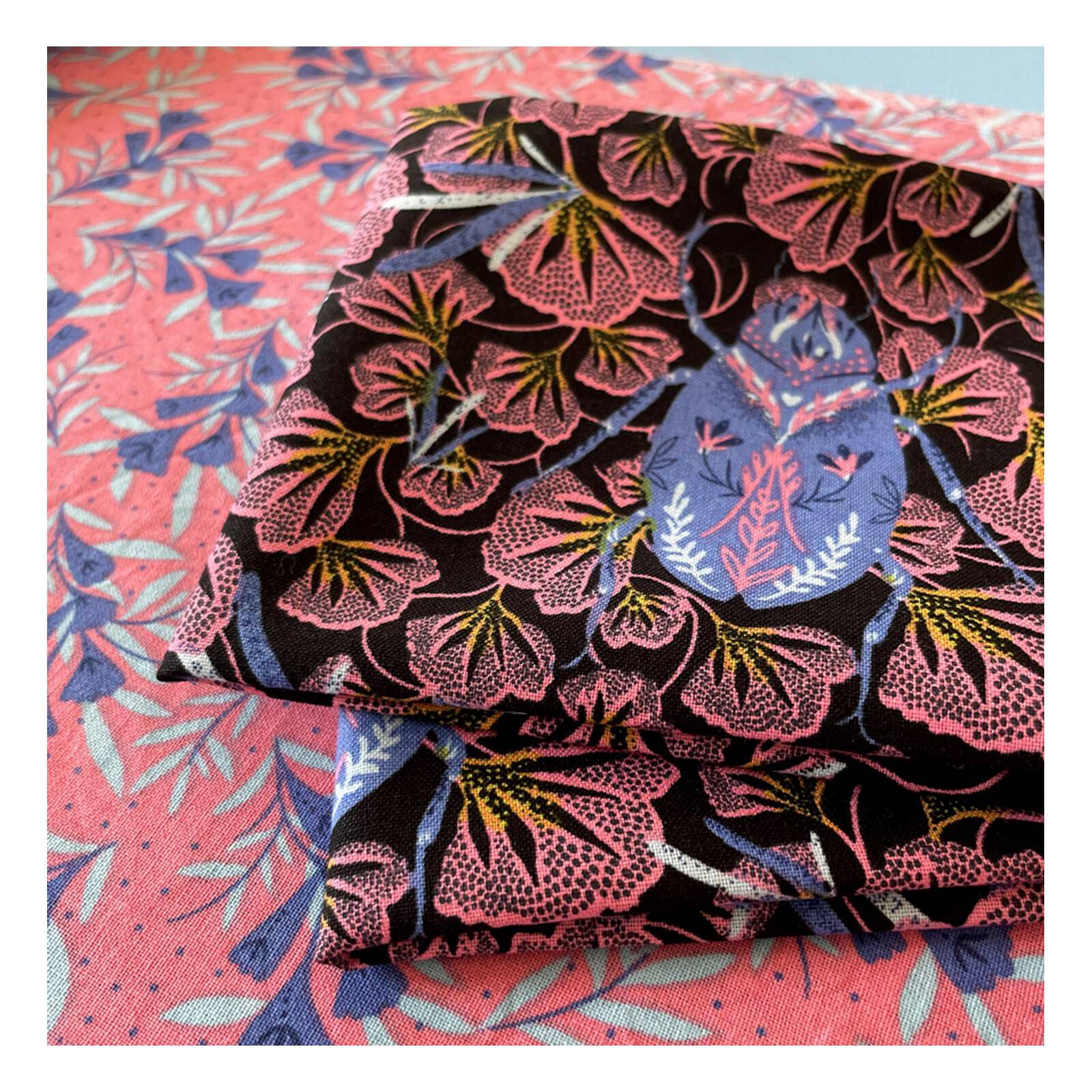 Artisan Enchanted Wings Beetle Cotton Fabric 112cm x 2m | Hobbycraft