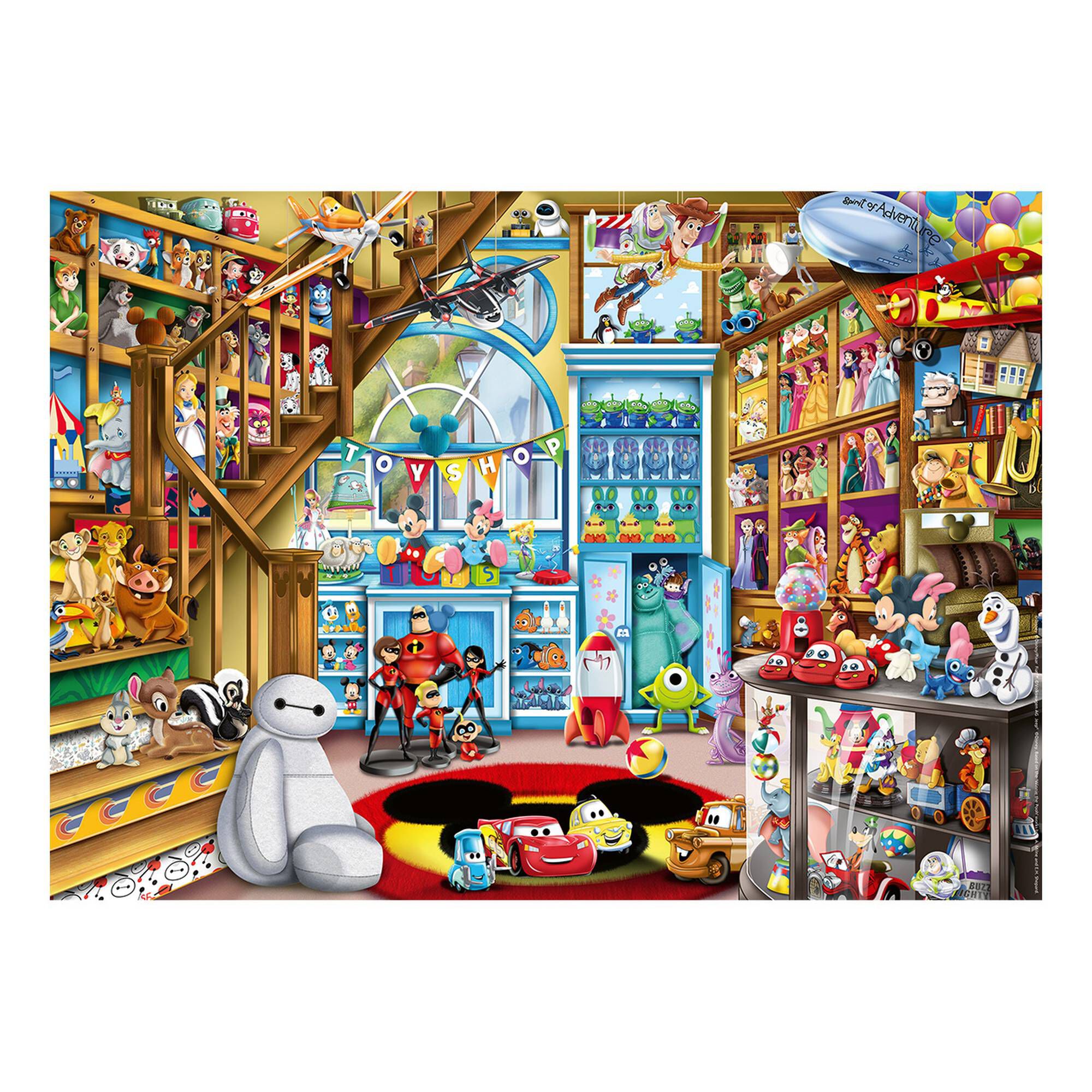 Ravensburger Disney Pixar Toy Store Jigsaw Puzzle 1000 Pieces Hobbycraft Ravensburger Disney Pixar Toy Store Jigsaw Puzzle 1000 Pieces Hobbycraft