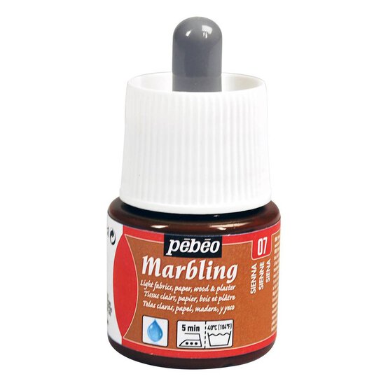 Pebeo Sienna Marbling Ink 45ml image number 1