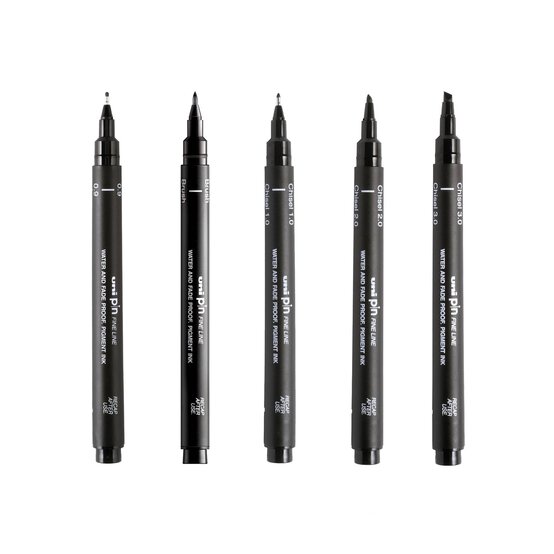 Uni-ball PIN Love Lettering Fineliners 5 Pack image number 2