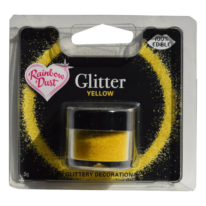 Really Edible Glitter - Yellow 5g