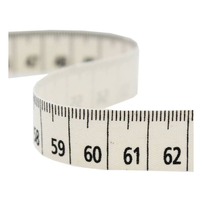 Tape Measure Natural Ribbon 15mm x 5m