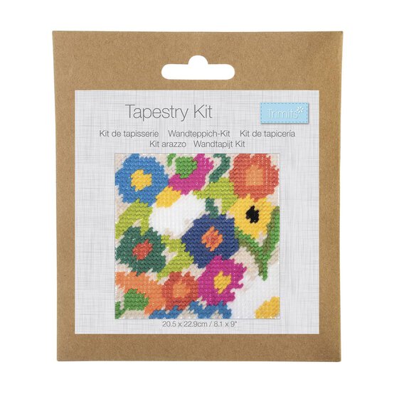 Trimits Contemporary Floral Tapestry Kit image number 1