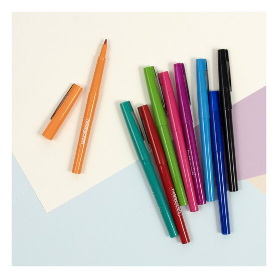 Bright Fine Tip Markers 9 Pack image number 4