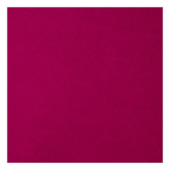 Cerise Cotton Velvet Fabric by the Metre image number 2