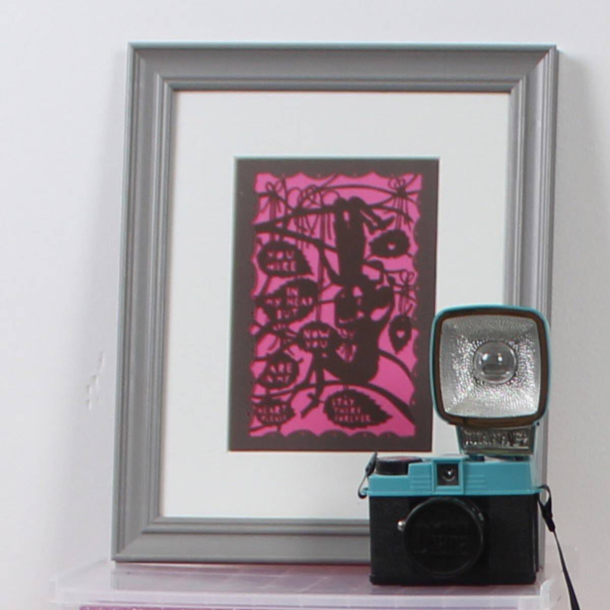 Vintage Grey Frame 10 x 8 Inches Hobbycraft