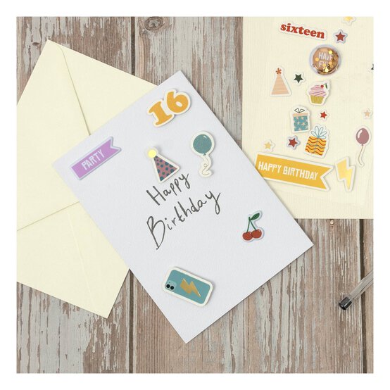16th Birthday Milestone Stickers image number 2