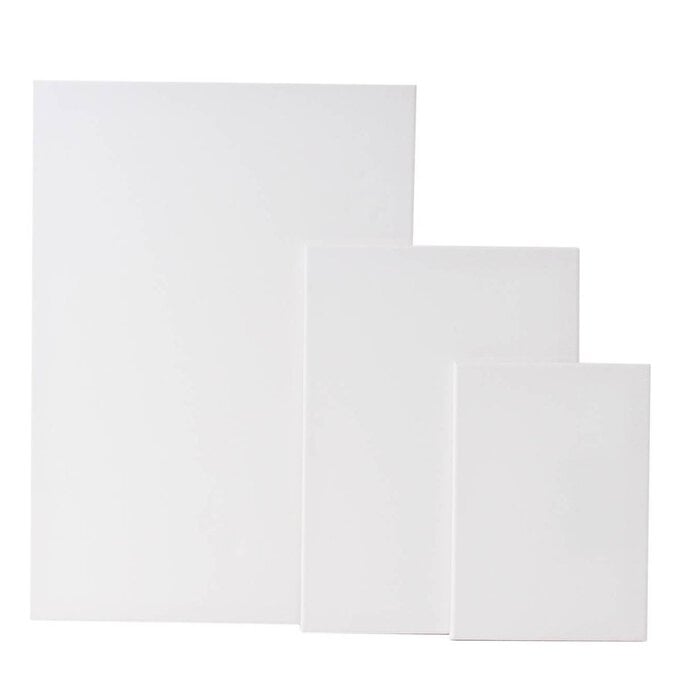 Mixed Stretched Canvases 3 Pack image number 1