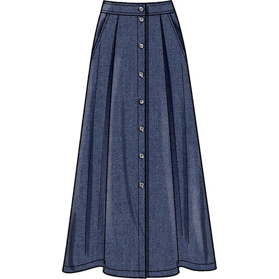Simplicity Skirt in Three Lengths Sewing Pattern S9267 (16-24) image number 3