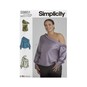 Simplicity Women's Tops Sewing Pattern S9851 (W2 20W-28W) image number 1
