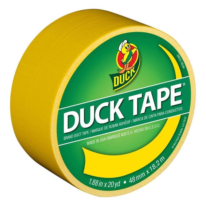 Yellow Duck Tape 4.8cm x 18.2m image number 1