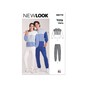 New Look Knit Top and Joggers Sewing Pattern N6772 (S-XXL) image number 1