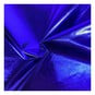 Royal Blue Slinky Foil Fabric by the Metre image number 1