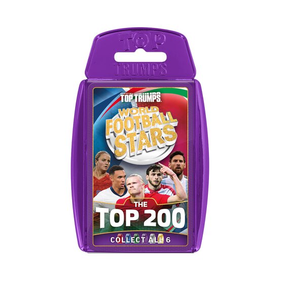Top Trumps World Football Stars Top 200 Pack 4 image number 1