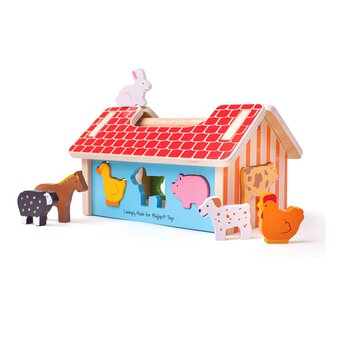 Bigjigs Farmhouse Shape Sorter