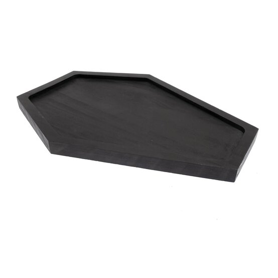 Black Coffin Tray 35cm  image number 3