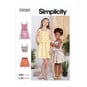 Simplicity Children’s Top and Dress Sewing Pattern S9560 (7-14) image number 1