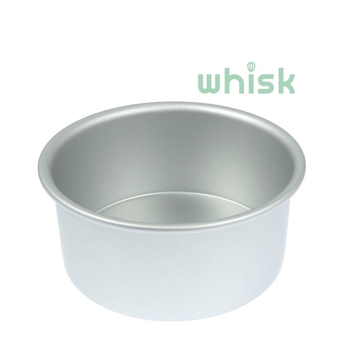Whisk Round Aluminium Cake Tin 6 x 3 Inches image number 1