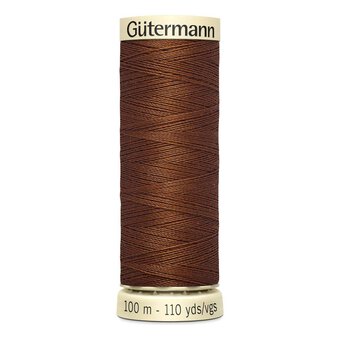 Gutermann Brown Sew All Thread 100m (650)