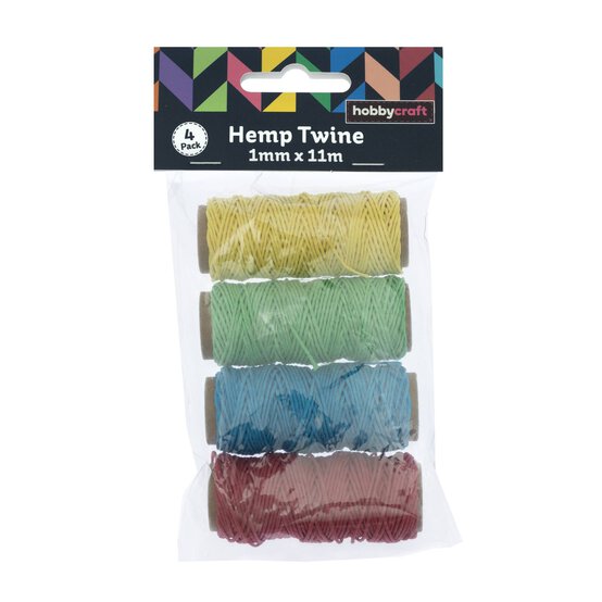 Bright Hemp Twine 11m 4 Pack image number 7