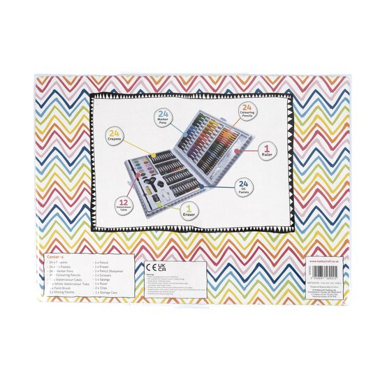 Kids' Deluxe Art Set 120 Pieces image number 8