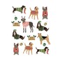Festive Dog 3D Stickers 16 Pack  image number 1