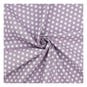 Lilac Medium Dot Cotton Fabric by the Metre image number 1