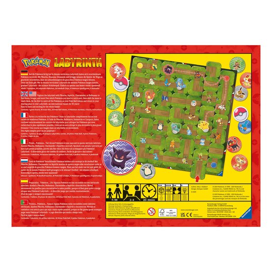 Ravensburger Pokémon Labyrinth Game image number 5