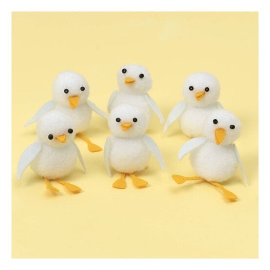Felt Duck Embellishments 6 Pack image number 1