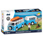 COBI Blue Volkswagen T2 Camper Van Set 1:35 image number 1