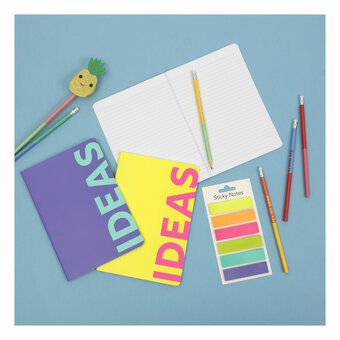 Block Colour Notebook Set A5 3 Pack