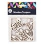 Butterfly Wooden Toppers 2 Pack image number 3
