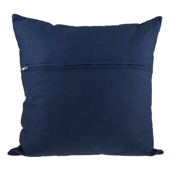 Navy Cushion Back 45cm x 45cm