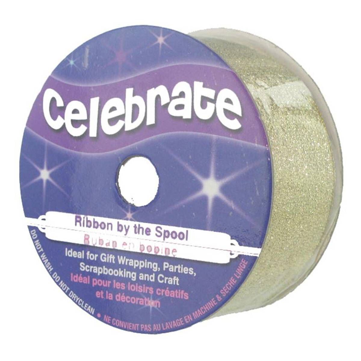 Gold Metallic Ribbon 26mm x 4m Hobbycraft