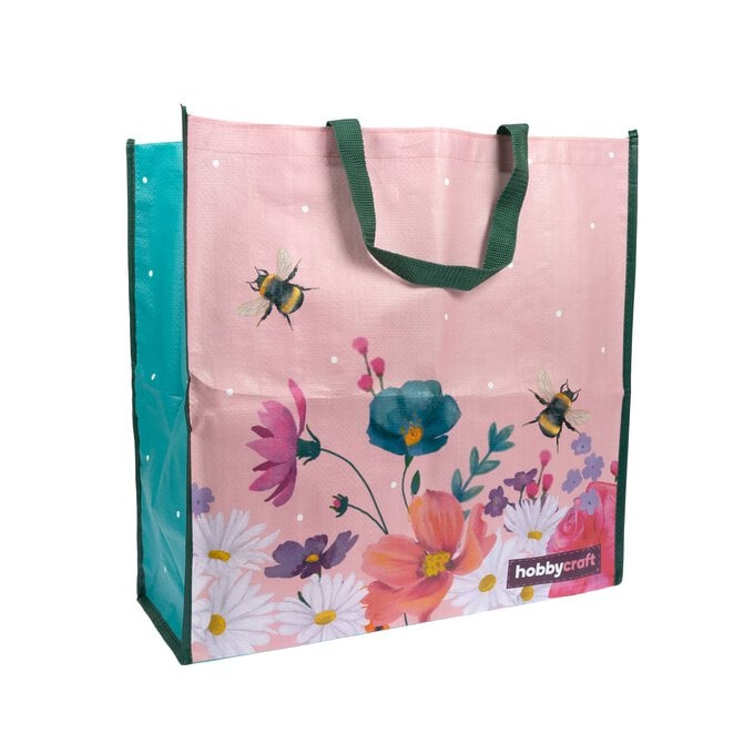Spring Bees Woven Bag for Life image number 1