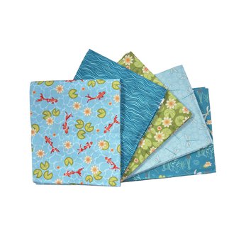 Shimmering Waters Cotton Fat Quarters 5 Pack